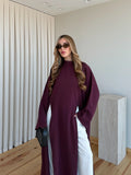 Aurora Dress in Burgundy