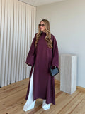 Aurora Dress in Burgundy