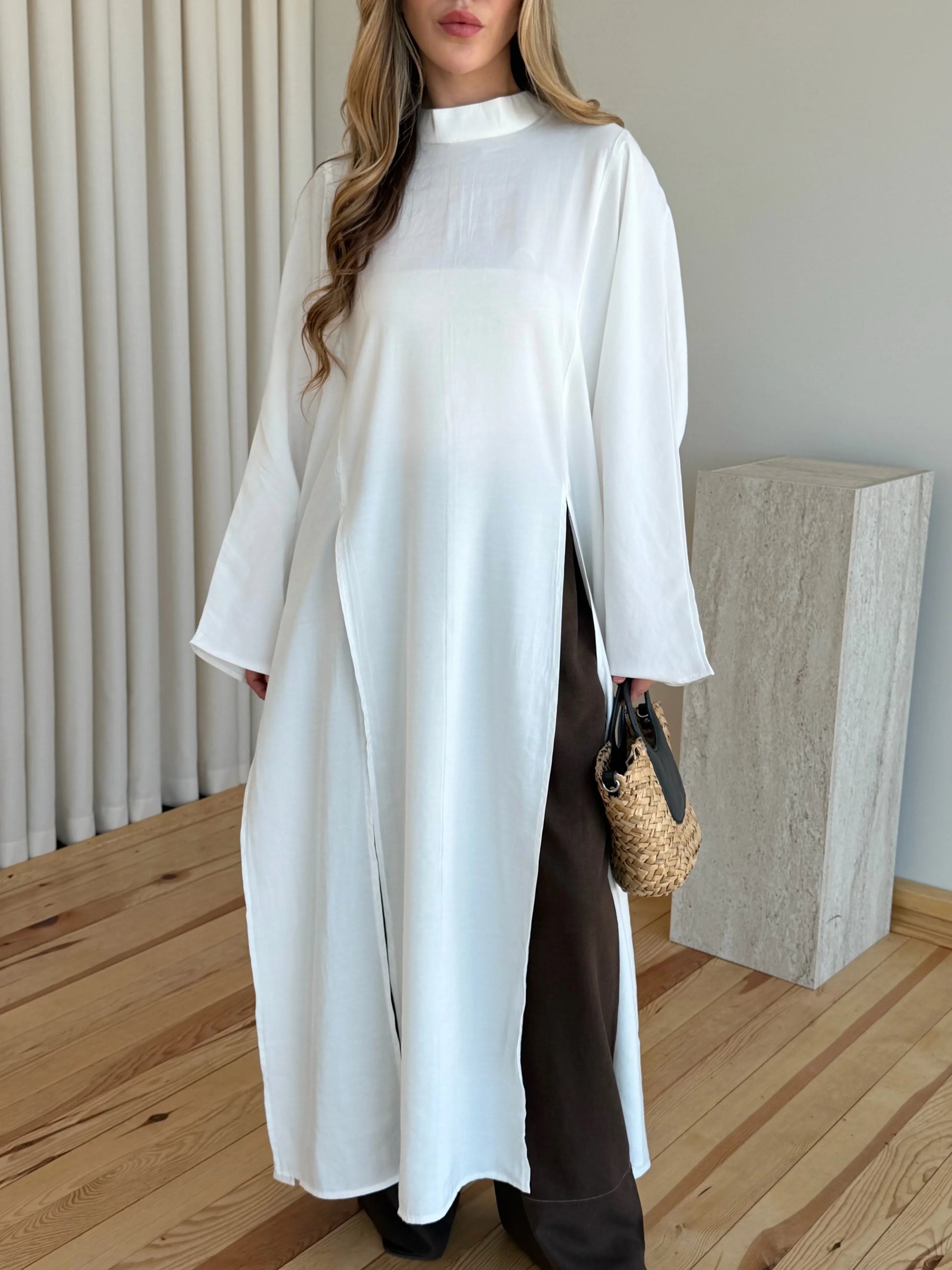 Aurora Dress in White