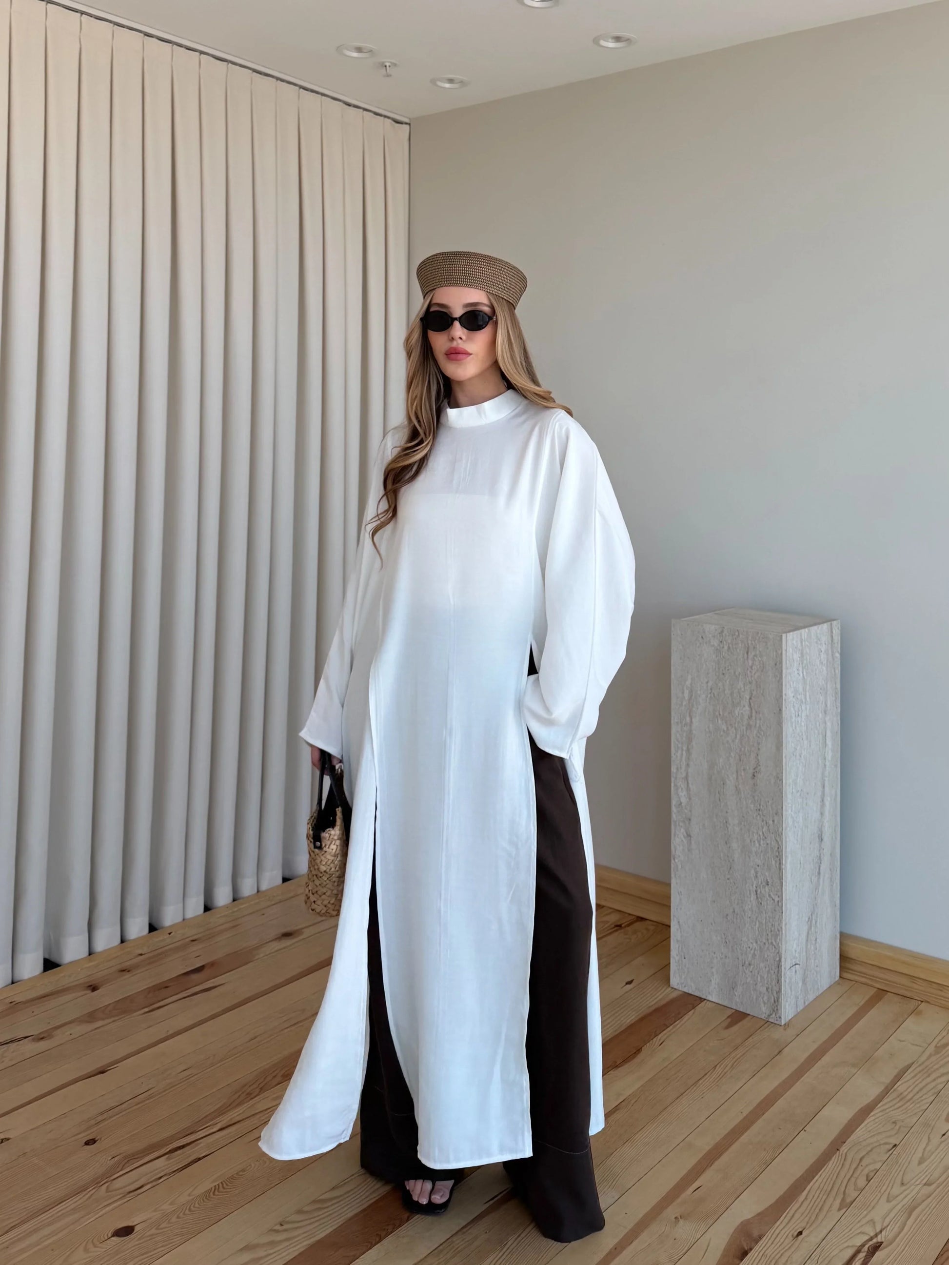 Aurora Dress in White