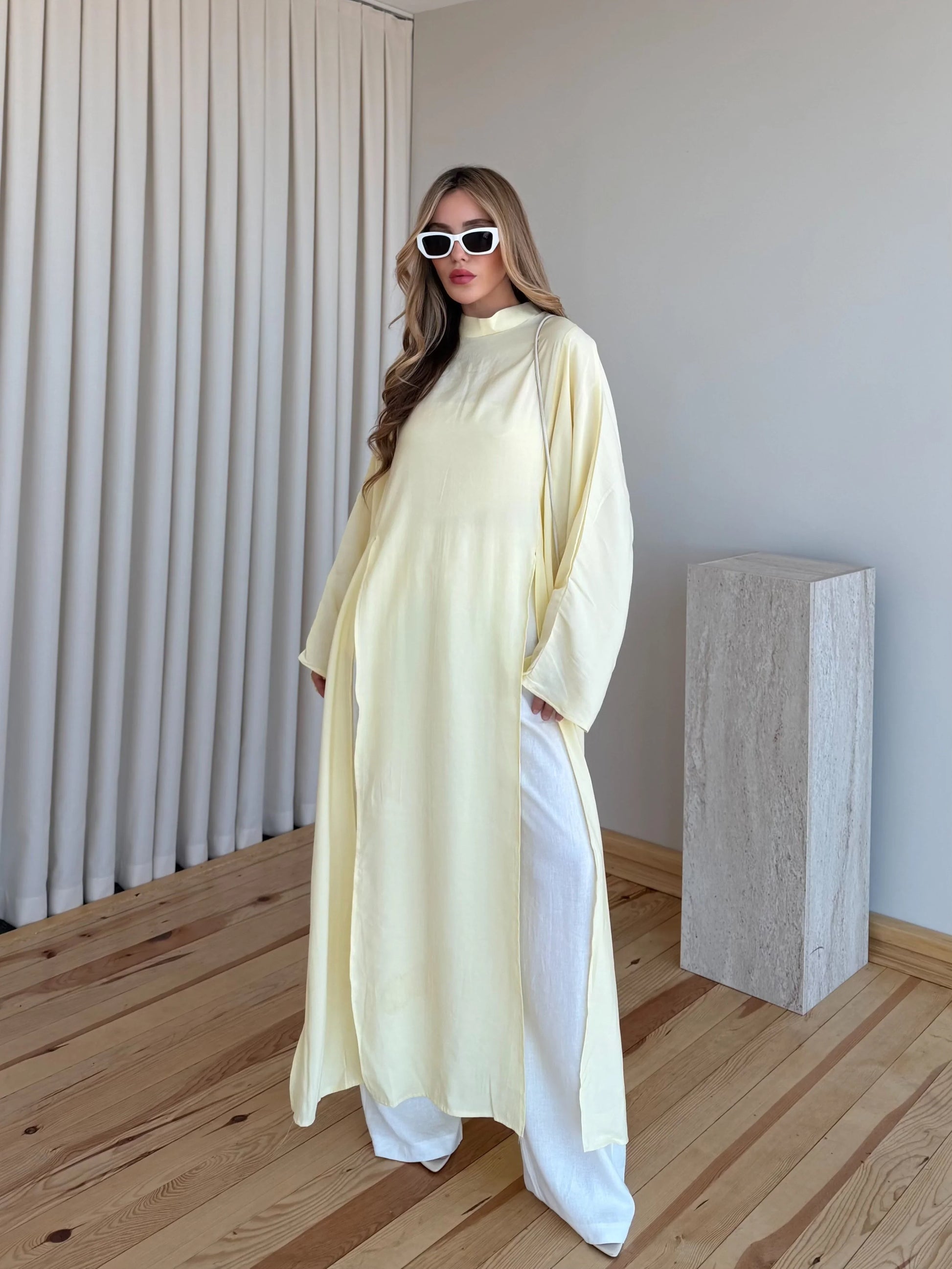 Aurora Dress in Yellow