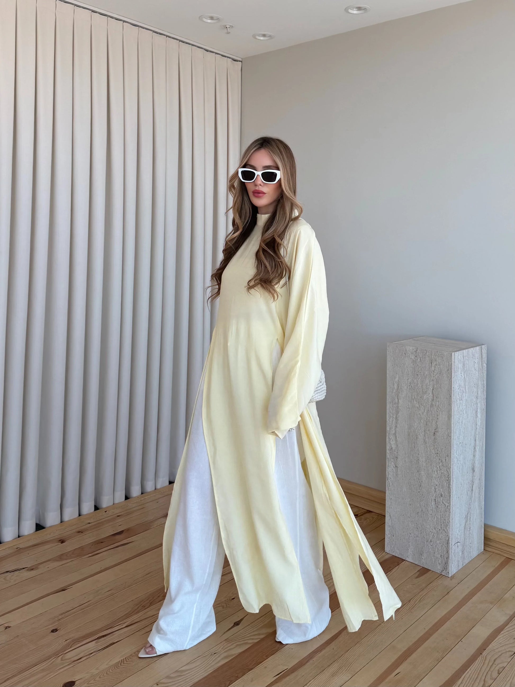 Aurora Dress in Yellow