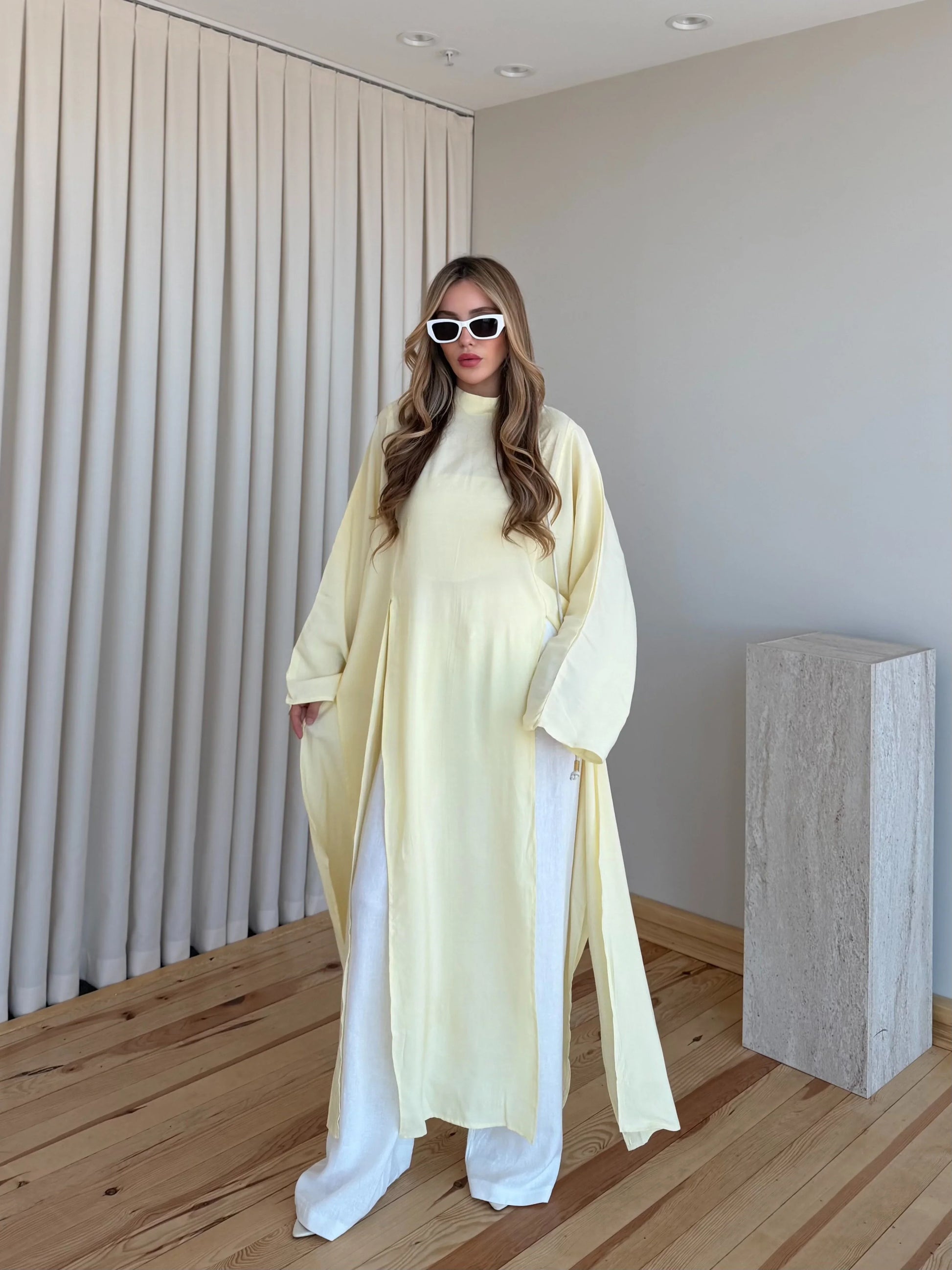 Aurora Dress in Yellow