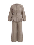 Lyra Set in Taupe
