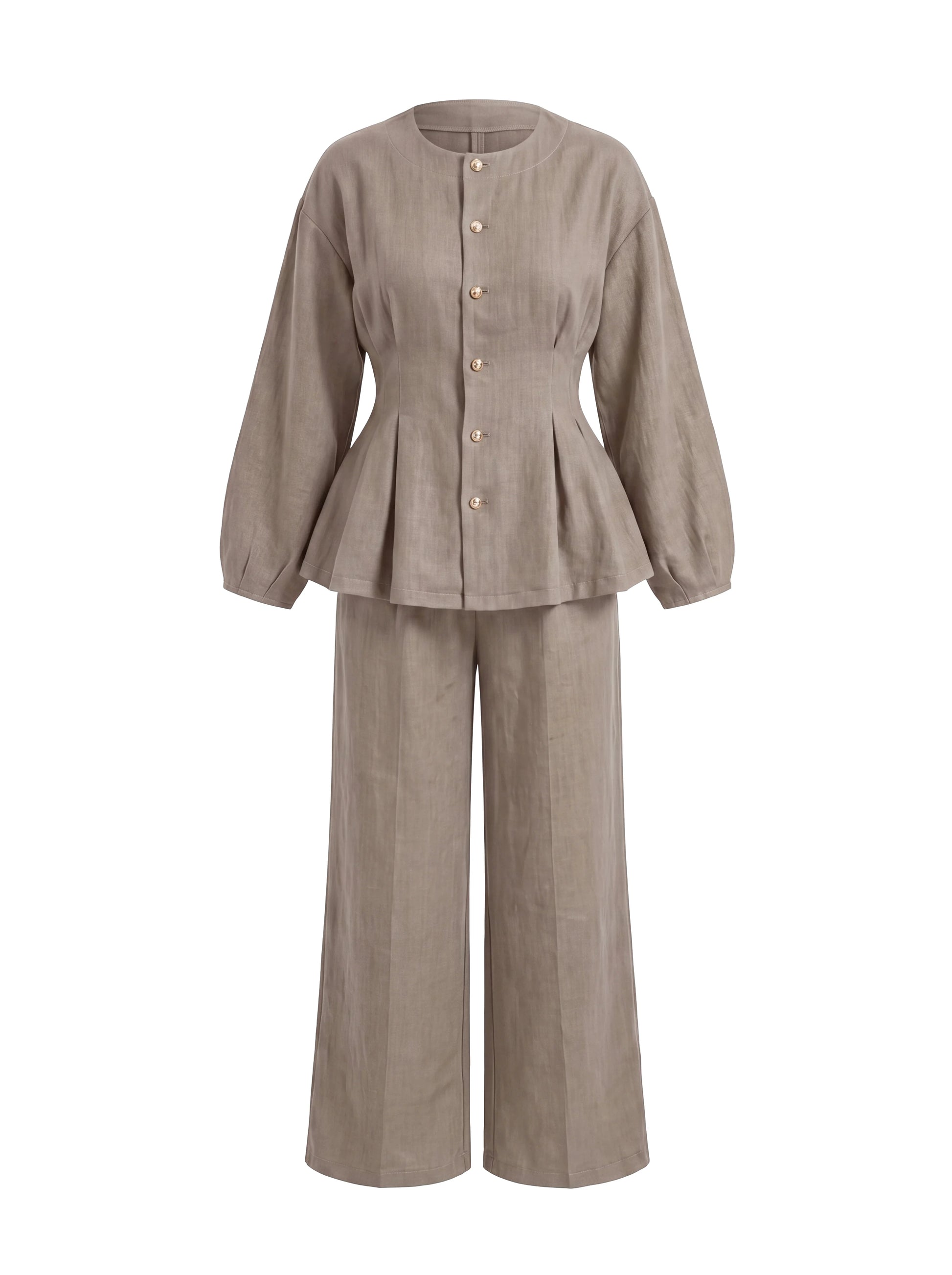 Lyra Set in Taupe