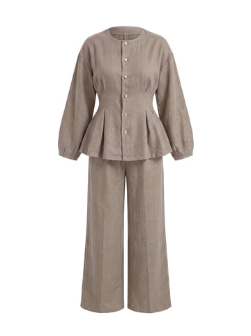 Lyra Set in Taupe