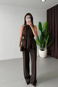 Thea Set in Chocolate