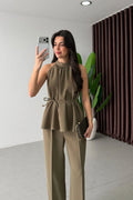 Thea Set in Khaki