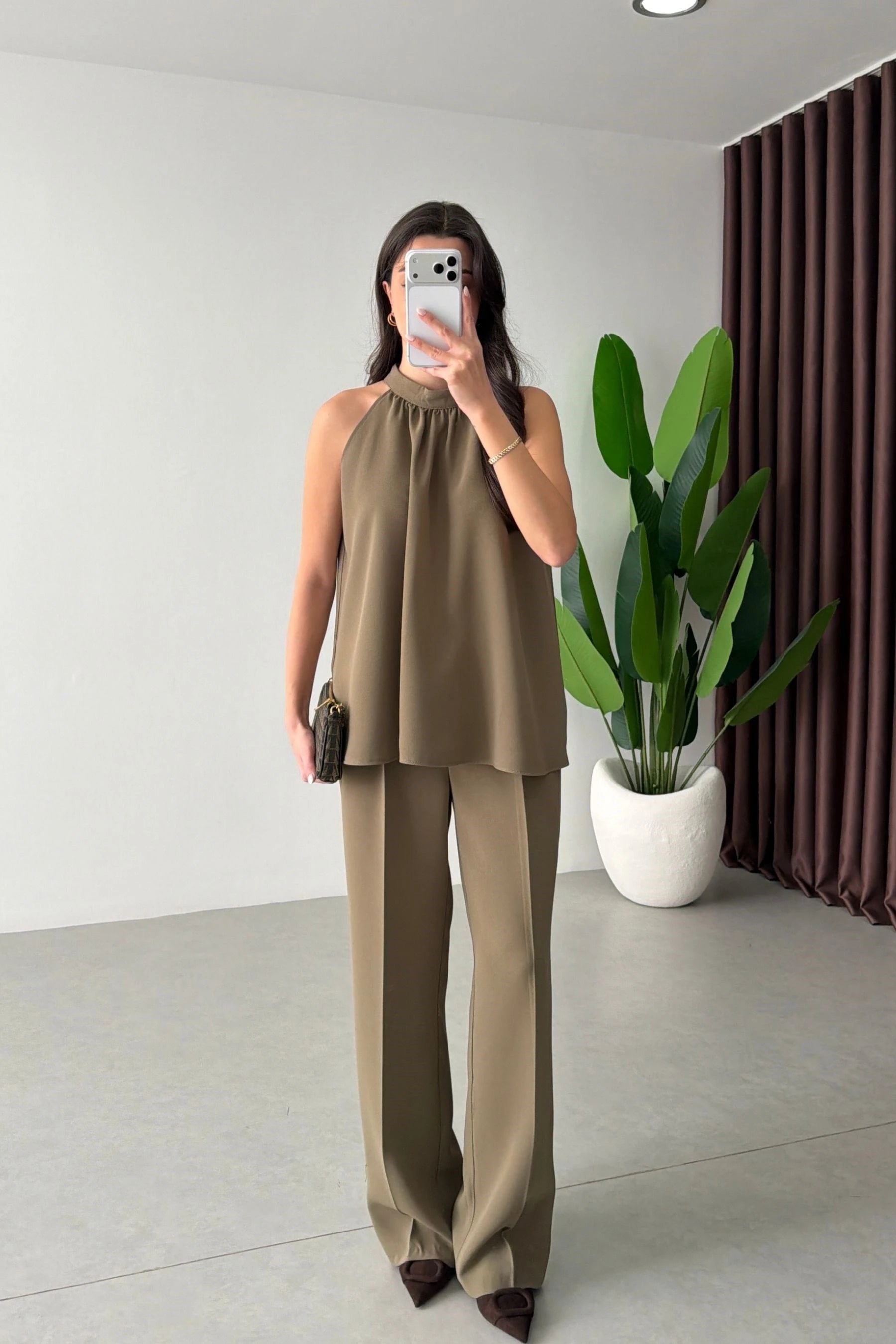 Thea Set in Khaki