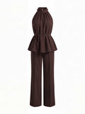 Thea Set in Chocolate