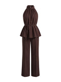 Thea Set in Chocolate