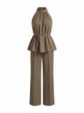 Thea Set in Khaki