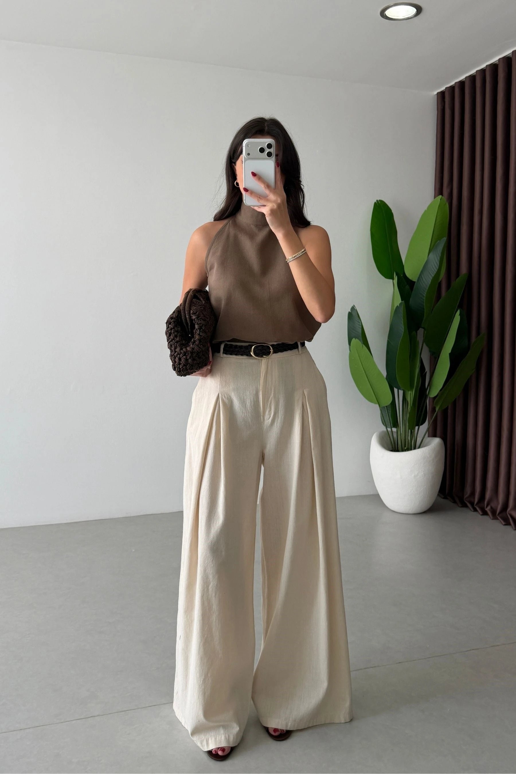 Juno Pants in Cream