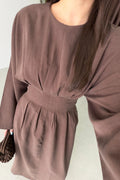Aria Dress in Chocolate