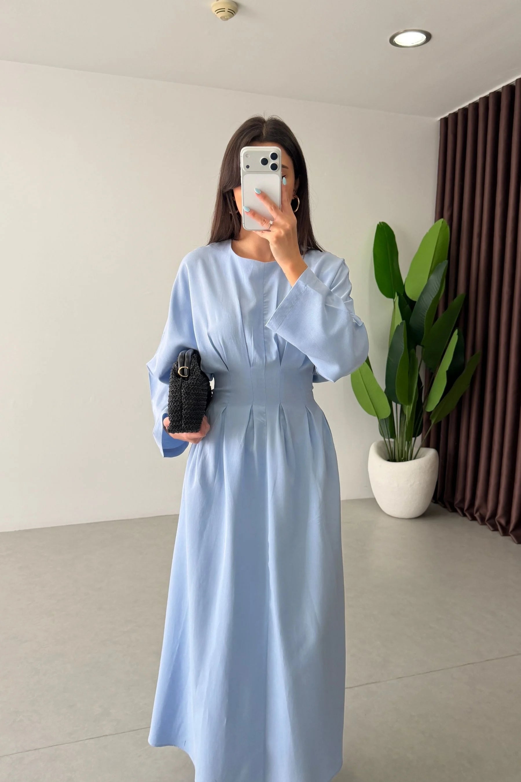 Aria Dress in Light Blue