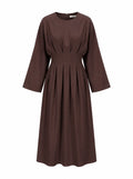 Aria Dress in Chocolate