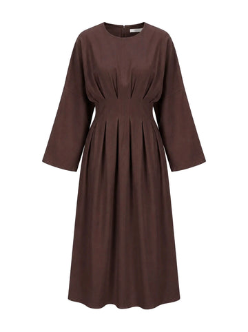 Aria Dress in Chocolate