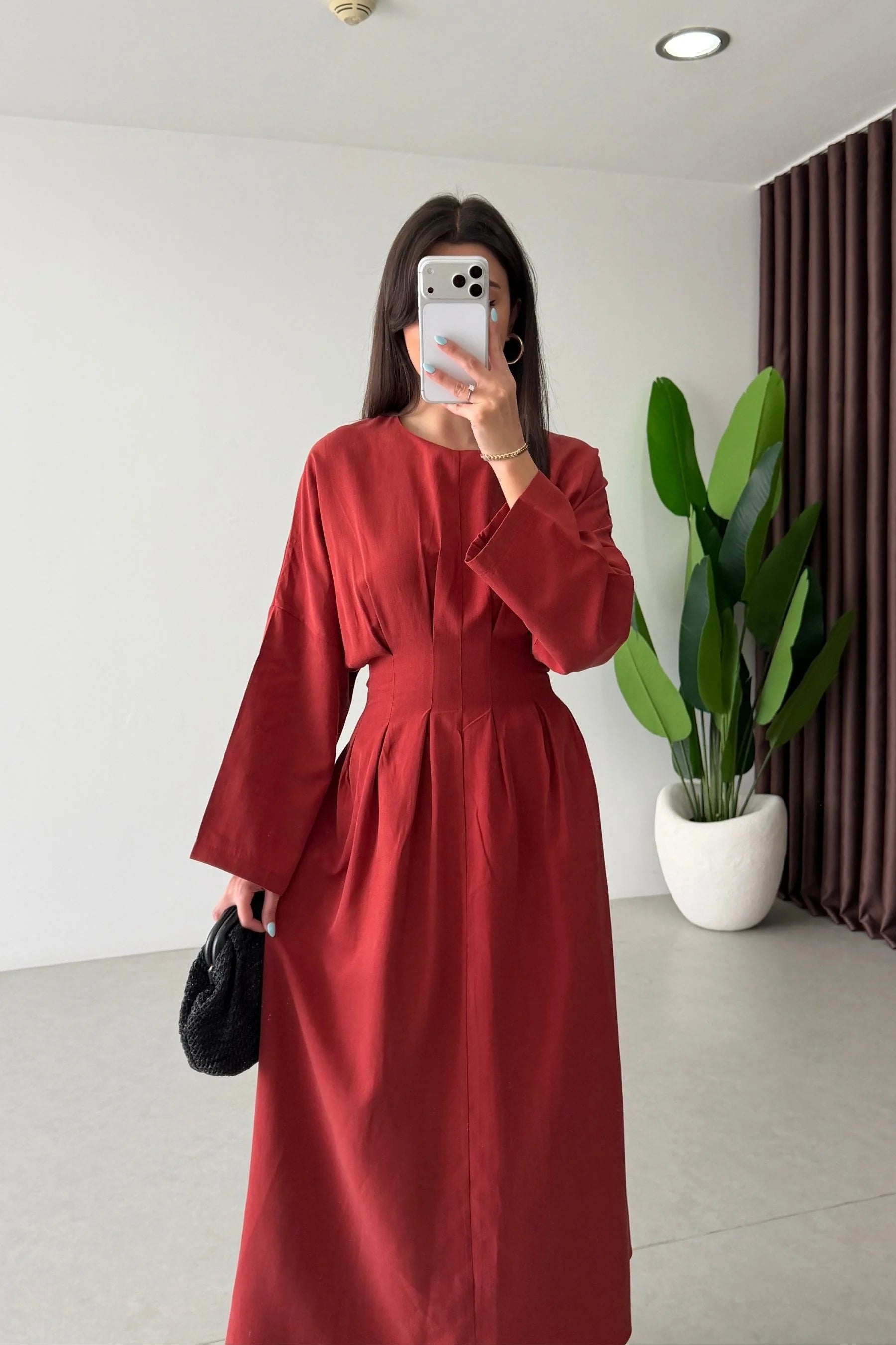 Aria Dress in Red