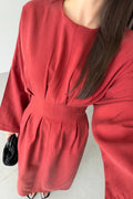 Aria Dress in Red