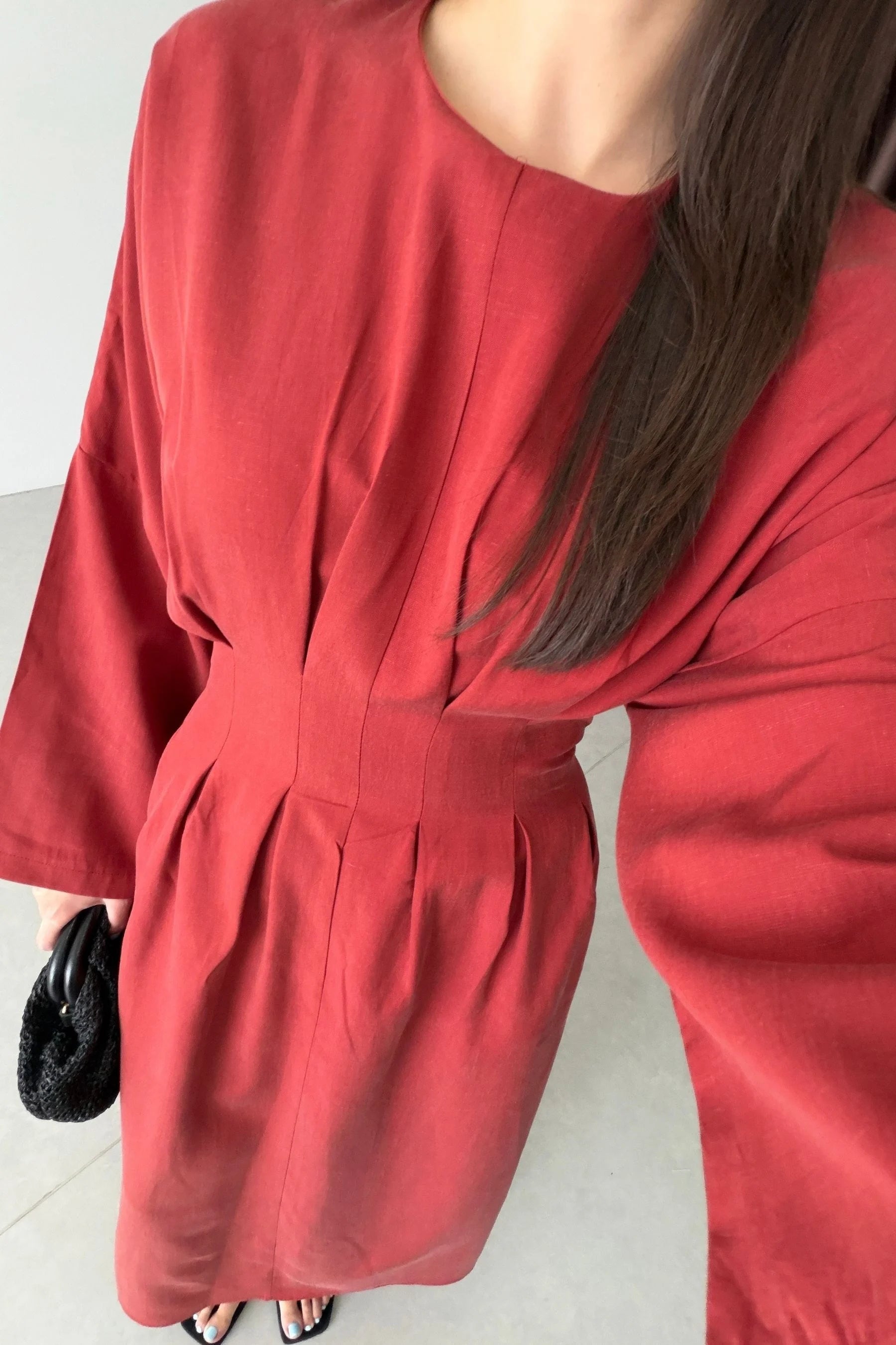 Aria Dress in Red