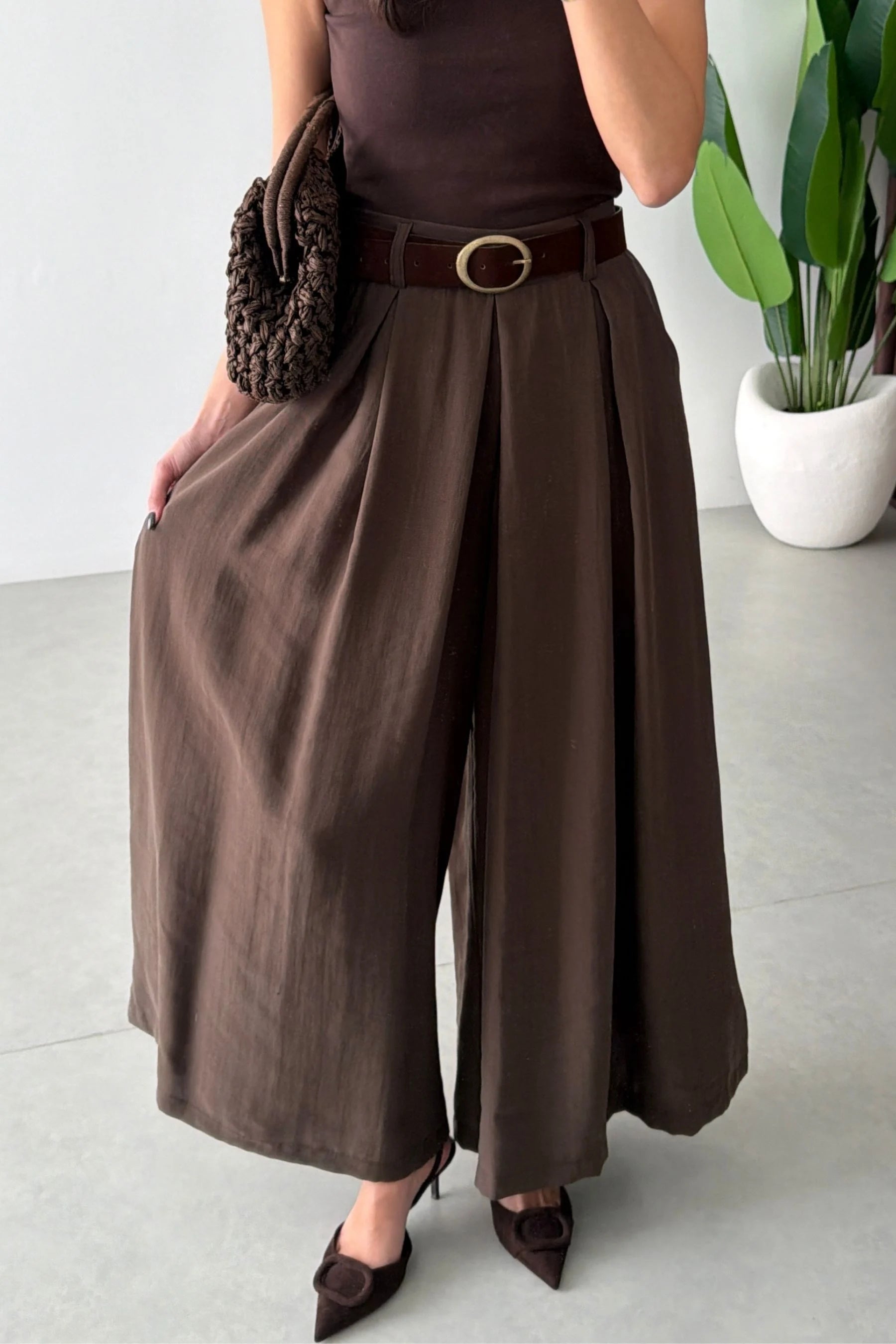 Terra Pants in Brown
