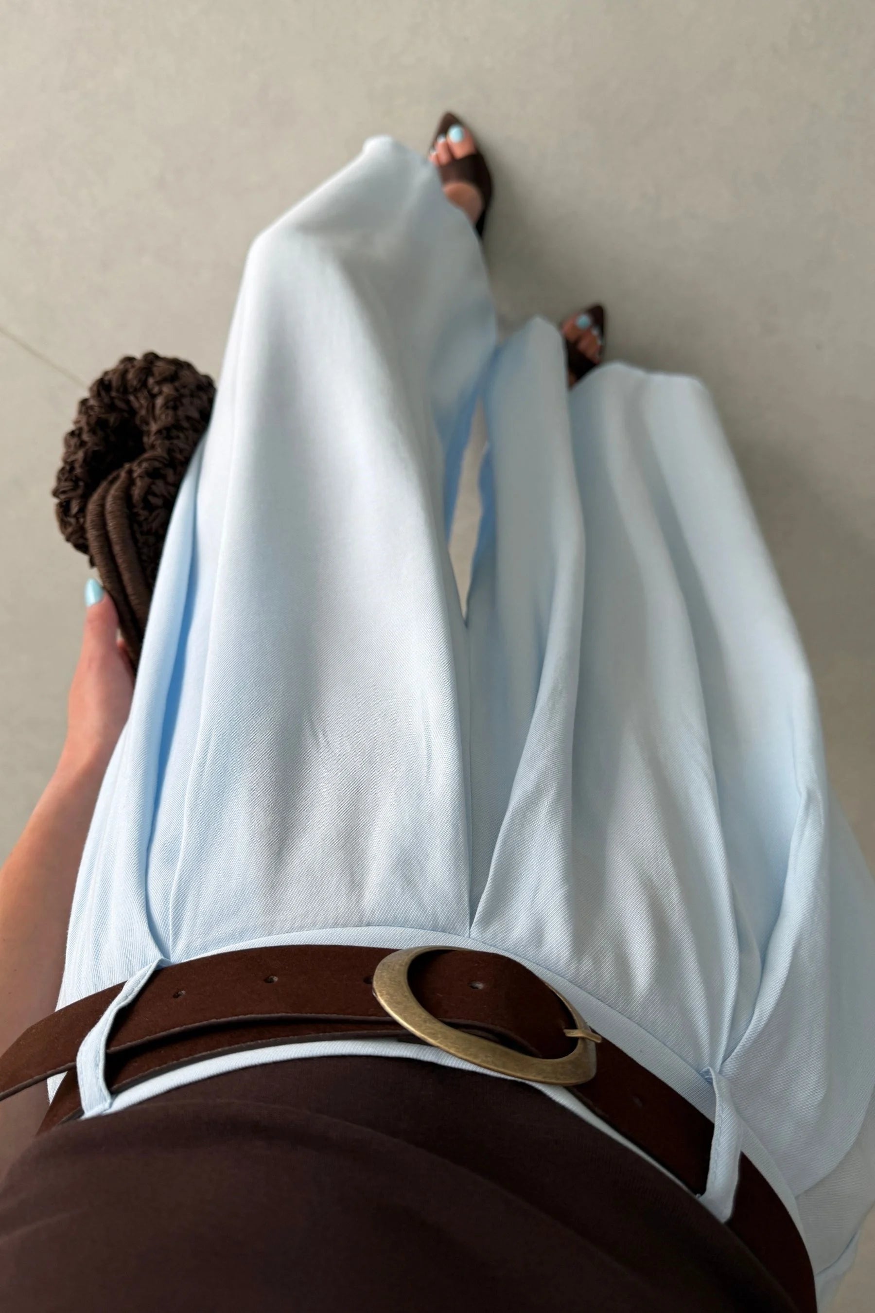 Terra Pants in Light Blue