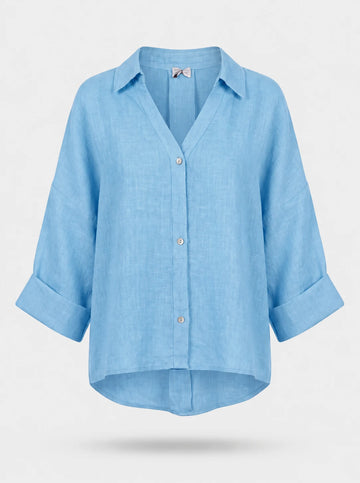 Phoebe Blouse in Blue