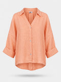 Phoebe Blouse in Coral