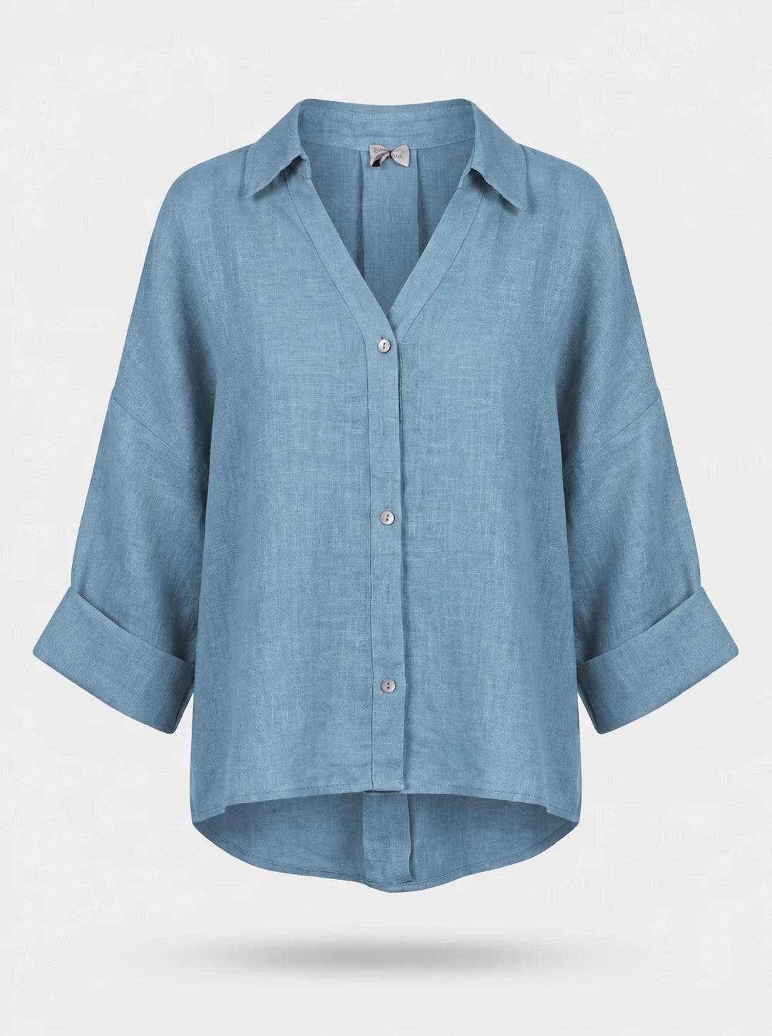 Phoebe Blouse in Denim