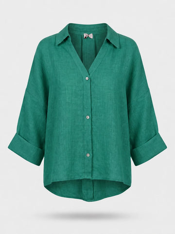 Phoebe Blouse in Green