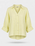 Phoebe Blouse in Lemon