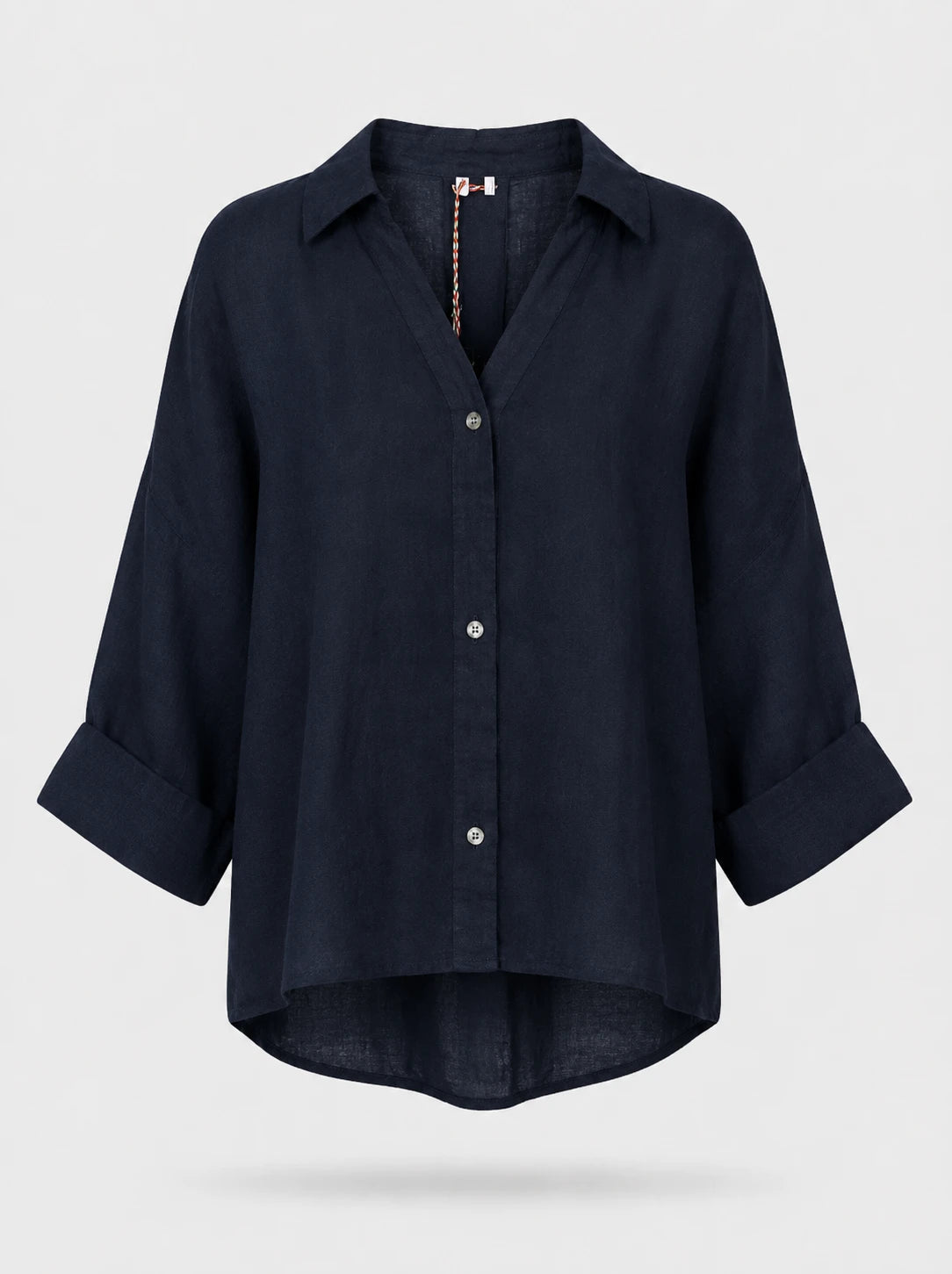 Phoebe Blouse in Navy