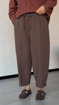 Ceres Pants in Chocolate - front