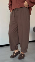 Ceres Pants in Chocolate - side