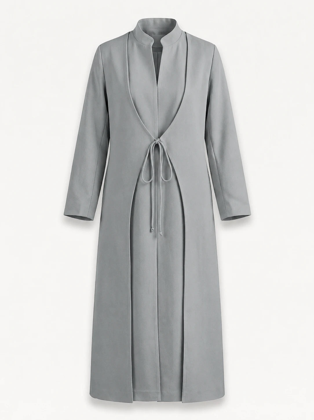 Hestia Coat in Light Grey