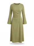 Selene Dress in Olive