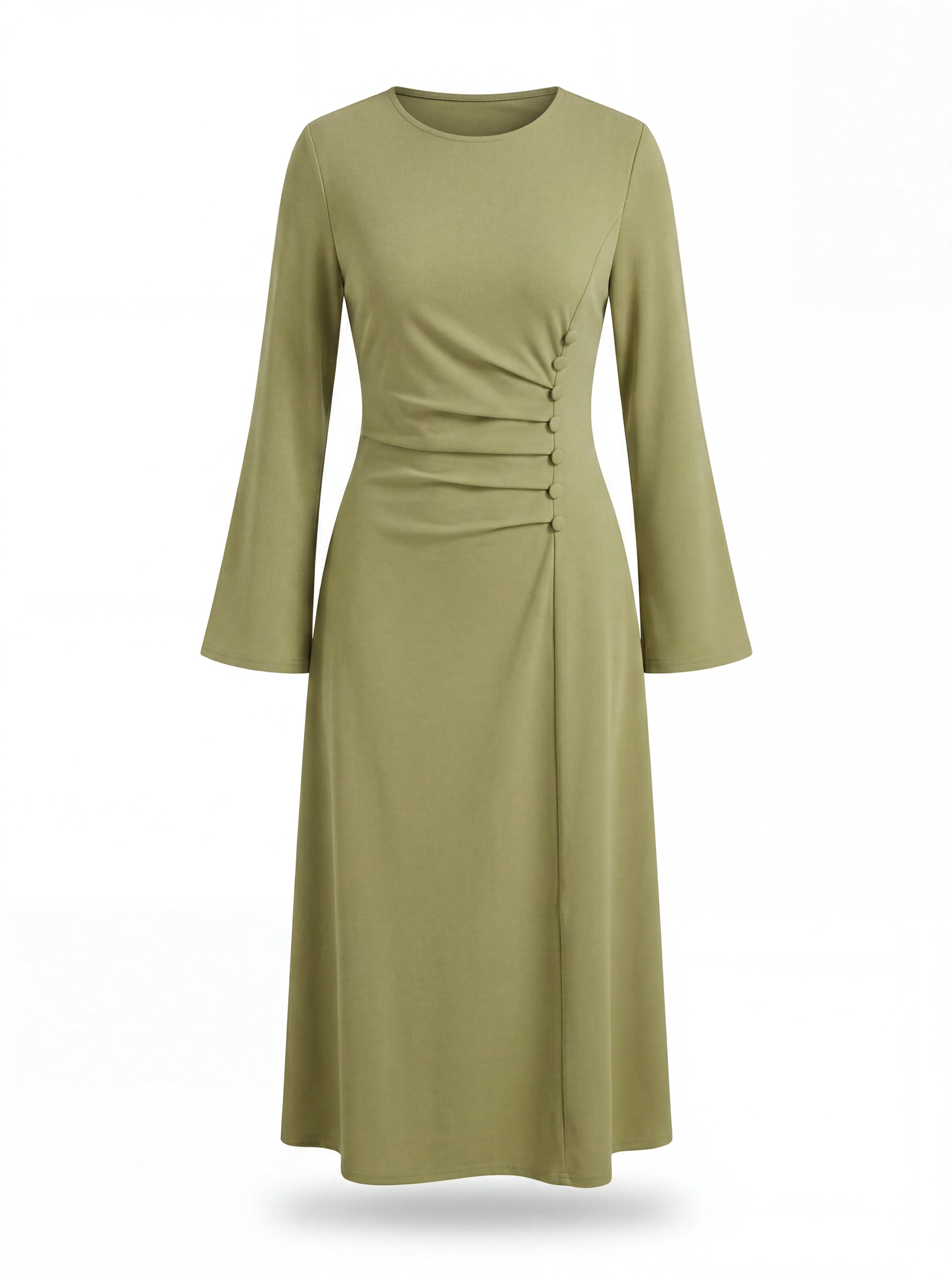Selene Dress in Olive