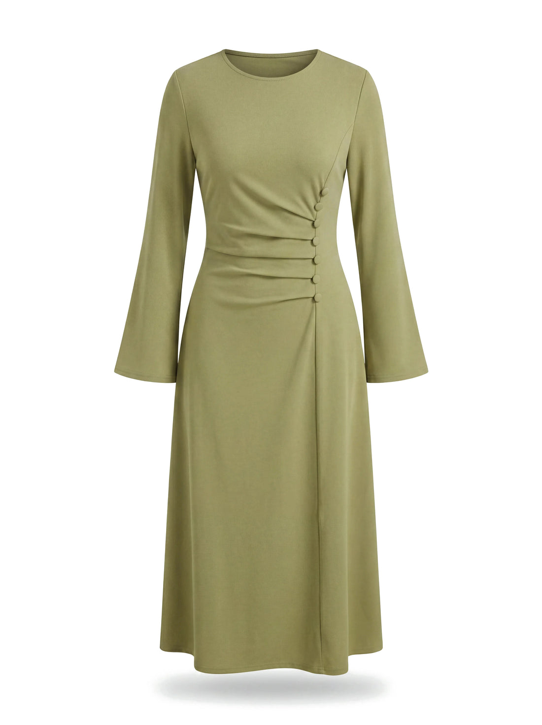 Selene Dress in Olive