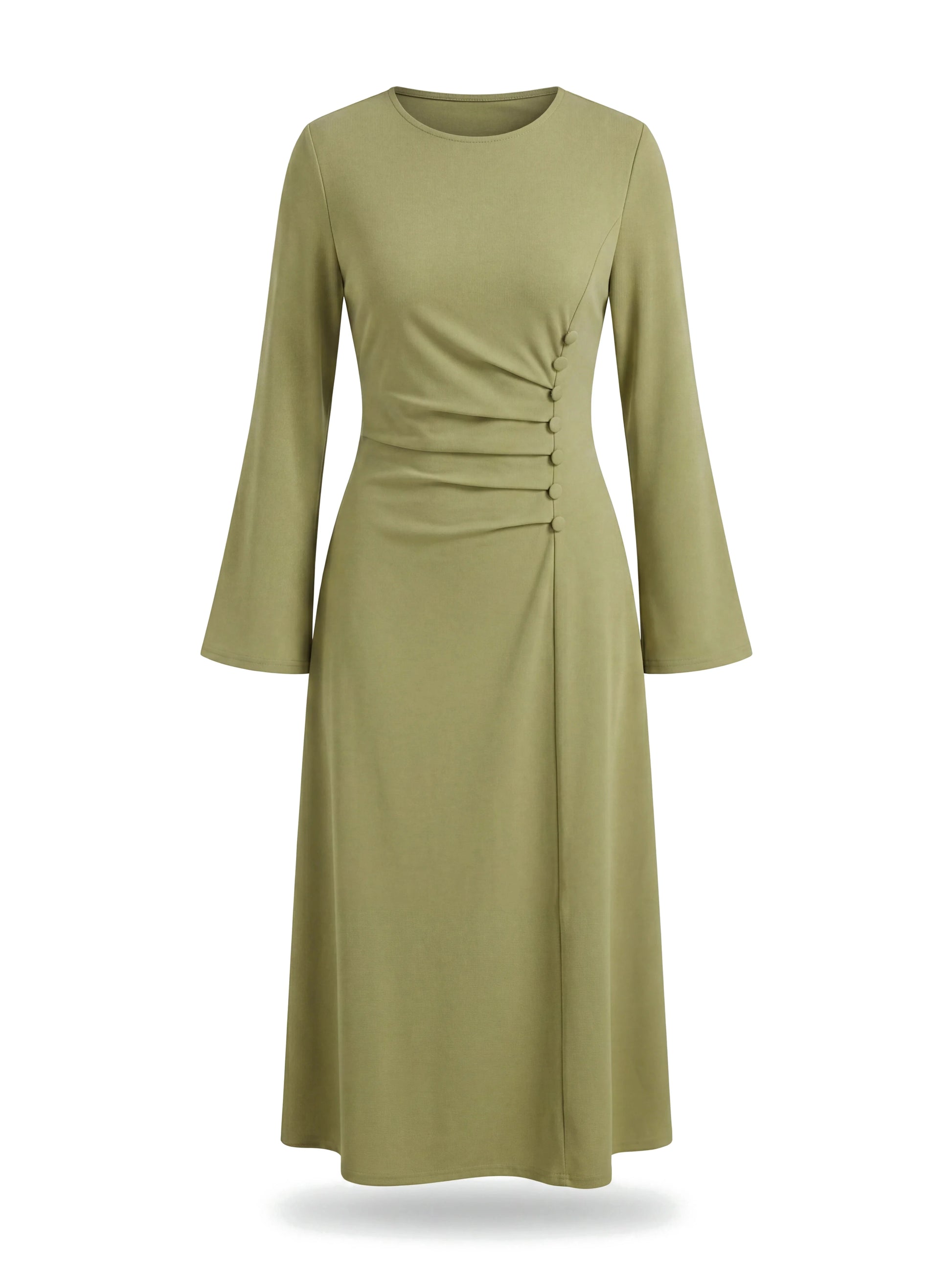 Selene Dress in Olive