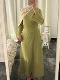 Selene Dress - Olive