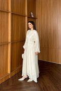 Thalia Dress in Cream - front