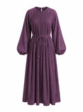 Thalia Dress in Purple