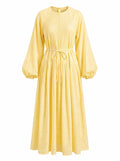 Thalia Dress in Yellow