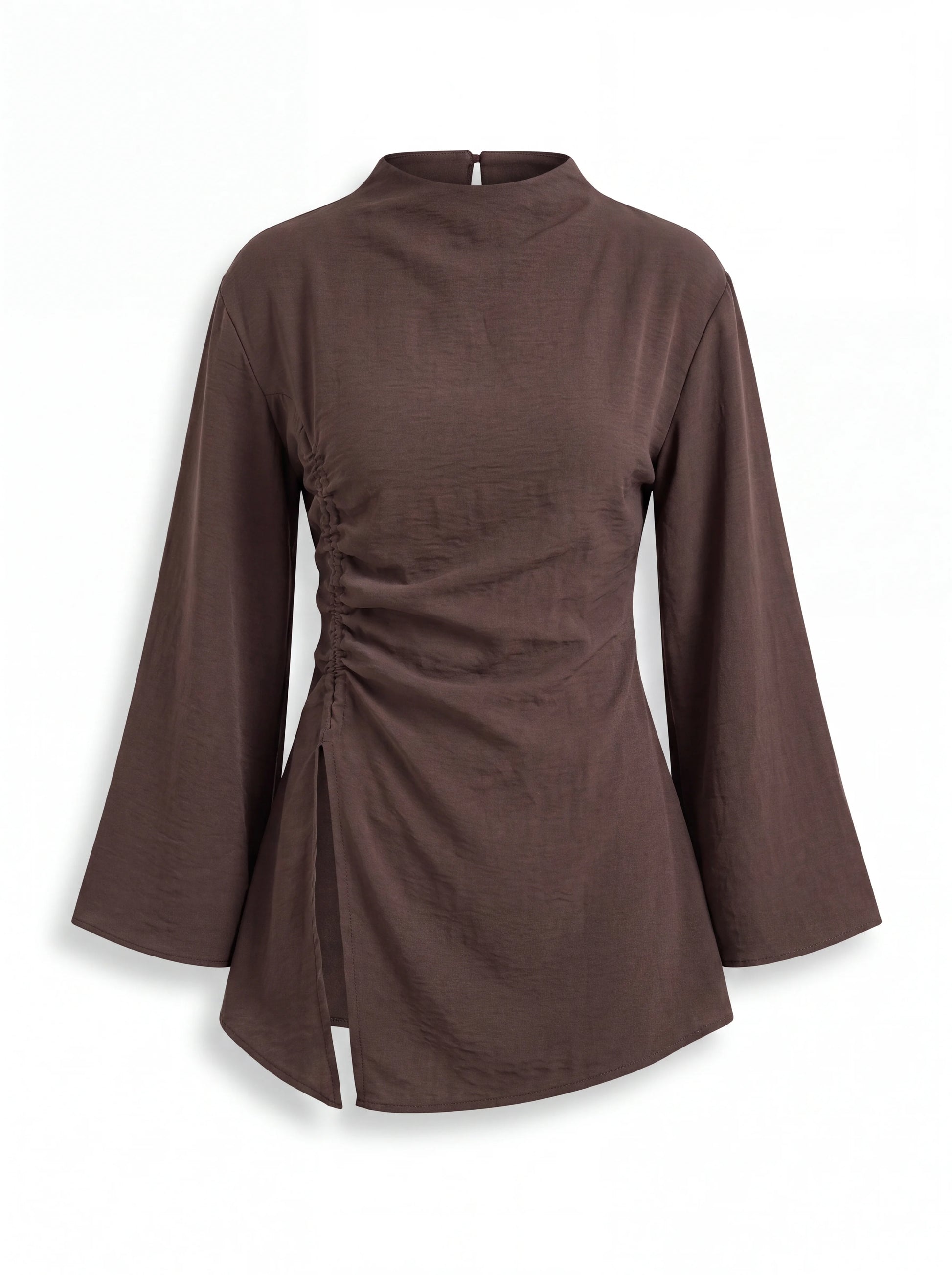 Ionia Blouse in Chocolate