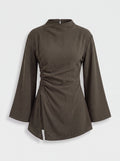 Ionia Blouse in Olive