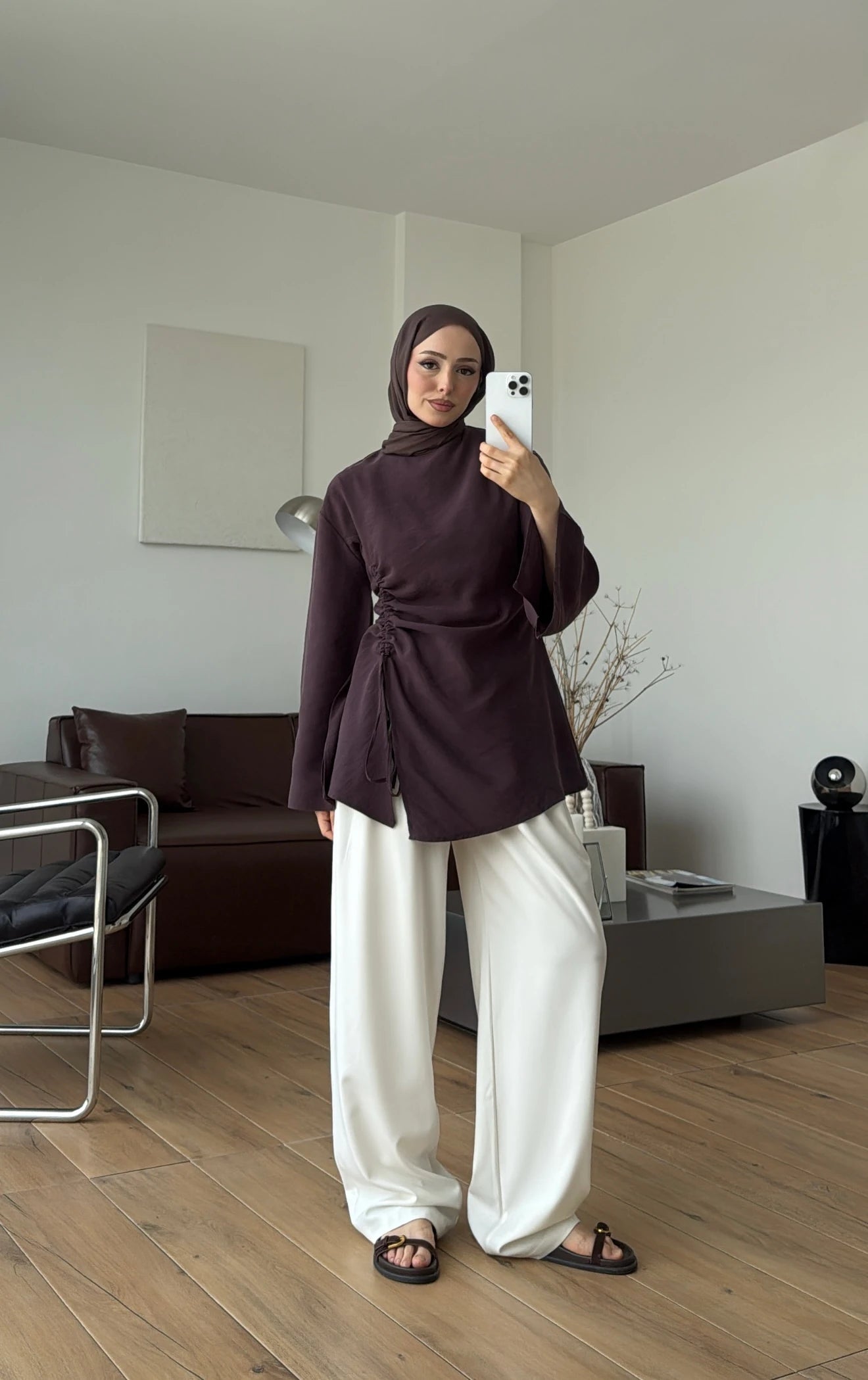 Ionia Blouse in Purple - detail 6