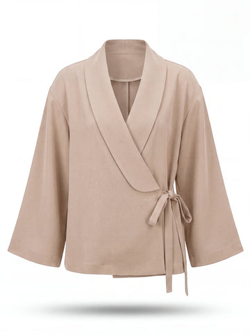 Nyx Jacket in Beige
