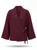 Nyx Jacket in Burgundy