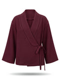 Nyx Jacket in Burgundy