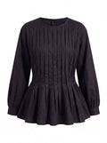 Iris Blouse in Black